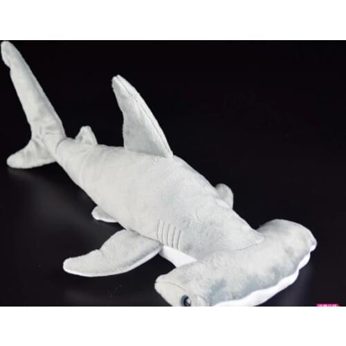 Free shipping 36 cm Hammerhead Shark stuffed Plush Toys Simulated Grey Shark Dolls For Children gift