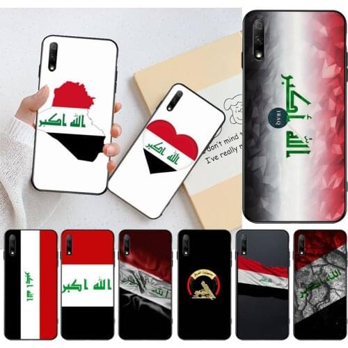 CUTEWANAN lraq flag Coque Shell Phone Case For Huawei Nova 6se 7 7pro 7se honor 7A 8A 7C Prime2019