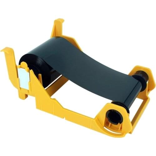 Compatible For 800011-101 Black Zebra ZXP Series 1 Card Printer Color RIbbon 1000 Prints 1 Roll