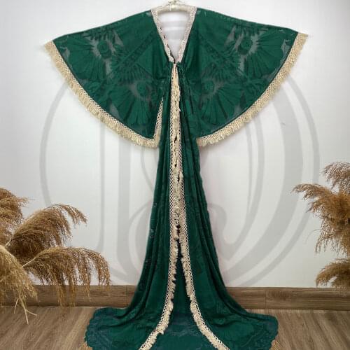 Maxi Long Boho Lace Photo Shoot Gown Pregnant Robe Maternity Dress Evening Party Costume for Women Photography Accessories