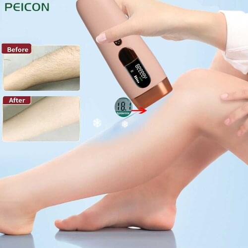 500000 Flash IPL Hair Removal Device With 5 Gear Portable Painess Permanent Laser Epilator For Women Bikini/Legs/Armpit Epilator
