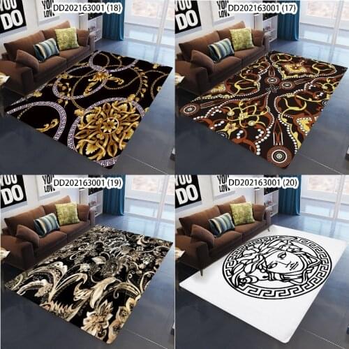 European and American style geometric pattern rugs for bedroom rug for living room Kitchen mat Carpet in the living room Home