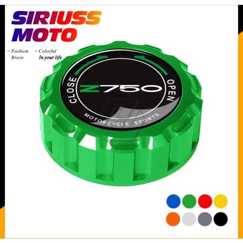 Motorcycle Rear Brake Fluid Reservoir Cap Case for Kawasaki Z750 Z750R Z750 2007-2014