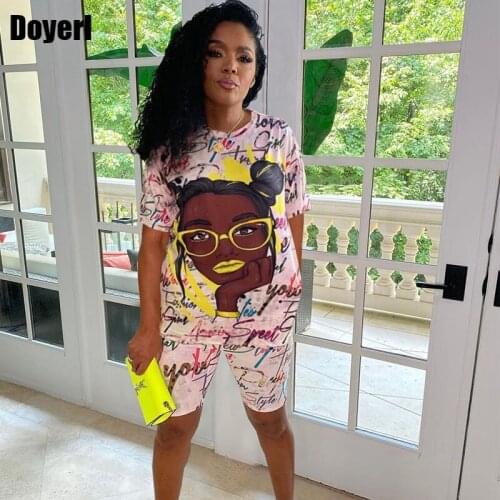 Summer Two Piece Set for Women Lounge Wear Tracksuit Short Sleeve Top and Biker Shorts Sweat Suit 2 Piece Outfits Matching Sets