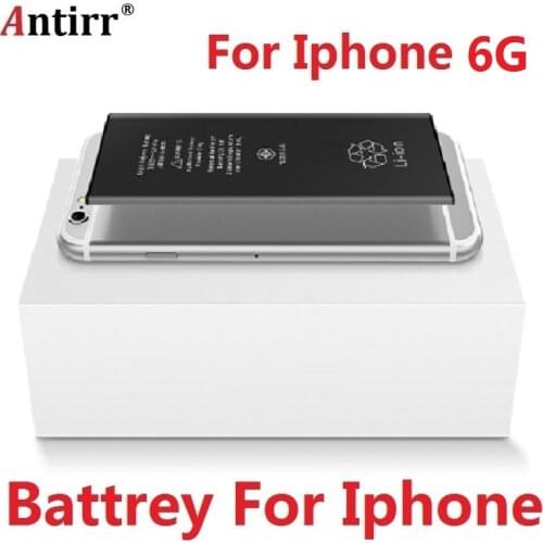Li-ion Battery For Apple iPhone 6 6G Bateria Replacement Batteries Batarya Real 1810mAh Free Tools Retail Package free shippiing
