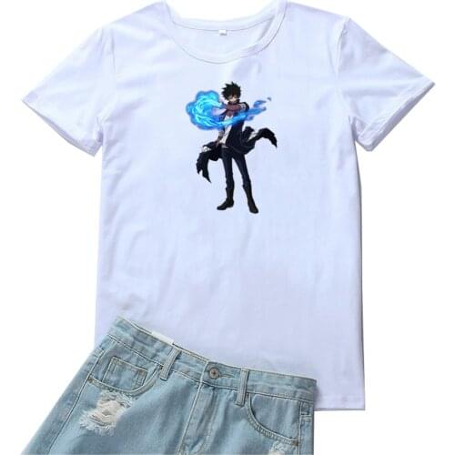 My Anime Boy Tshirt Women Cotton Print Graphic Women T Shirt Fashion Loose Harajuku T-shirts Women Japan Style Pattern Women Tee