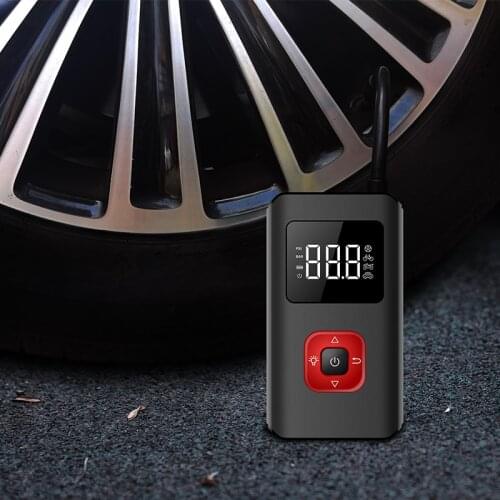 Portable mini Electric Bicycle Pump Car Tyre Inflator 150psi 5000mAh Portable air compressor for car Balls Bicycle Accessories
