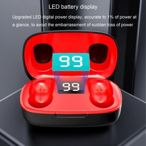 S9 TWS Wireless Bluetooth Earphones Stereo Earbuds LED Display In Ear Sport Headset Wireless Headphones for All Smartphones