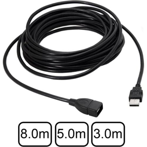 USB 2.0 Extension Cable - A-Male to A-Female - 9.8 Feet (3 Meters)
