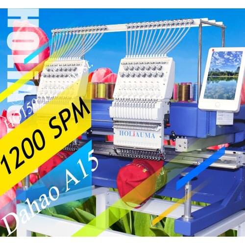 10 Years Service!!!Similar to Swf 15 Needles Two Heads Flat Computer Embroidery Machine in Dubai