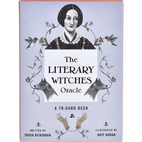 70pcs The Literary Witches Oracle Cards Answers To Questions About Your Creative Life Spiritual Family Party Board Games