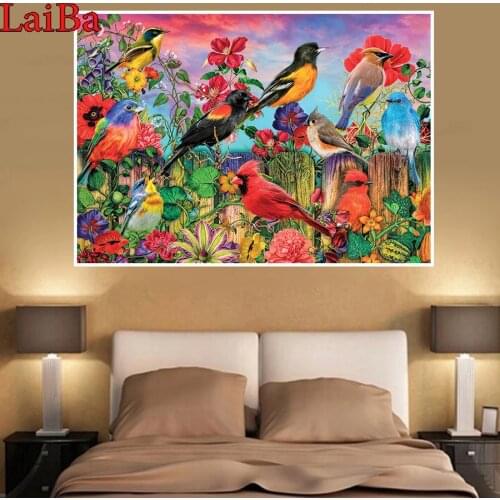 Animal Birds Flower Diamond Embroidery sale Daimond Painting 3D Full Square round DIY Diamond Mosaic Beads Cross Stitch Kits Art