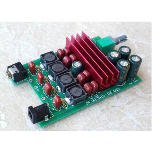 DA3116D2 high power digital power amplifier board dual core TPA3116 100WX2