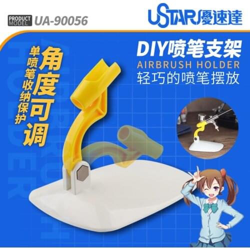 Hobby model tools Model airbrush holder Angle adjustable Airbrush storage protection