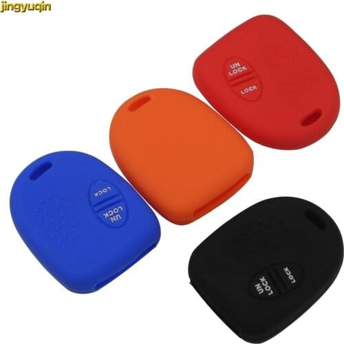 Jingyuqin 10pcs Remote Silicone Car Key Cover Case for Chevrolet Holder Commodore for Buick Royaum 2 Buttons Key Case Styling