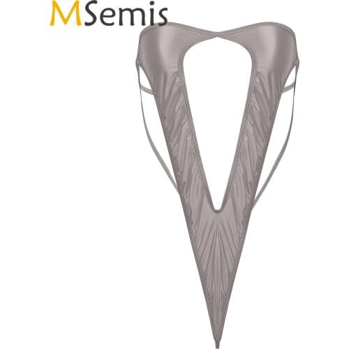 Micro Bikini Mini Bodysuit for Sexy Womens G-String Sling Shot Bodysuit Lingerie with Back Spaghetti Straps Sexy Nightwear