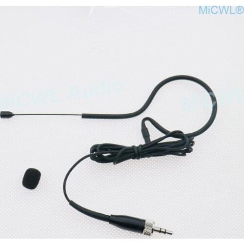 New Generation of of upgrades Headset Microphone for Sennheiser G4 G3 G2 Wireless BeltPack Transmitter 3.5mm Lock Black Beige