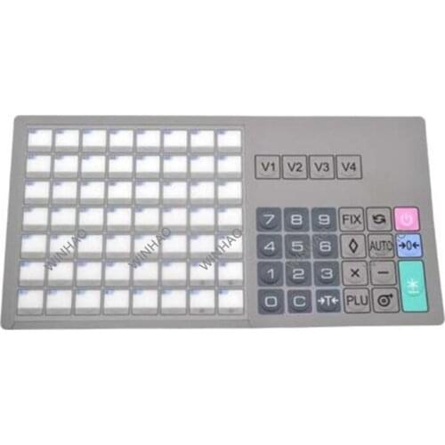 Brand new english version keyboard film for DIGI SM80PCS label scale electronic scale