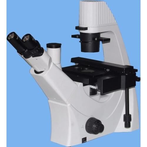 Phenix 40-400X Ttrinocular Microscope Professional Inverted Biological Microscope for sale Ideal Culture Dish Observe