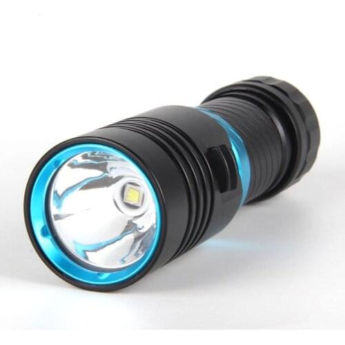 Portable LED Diving Flashlight Electric Torch Underwater Waterproof Dive Lantern Light Lamp Outdoor Activities