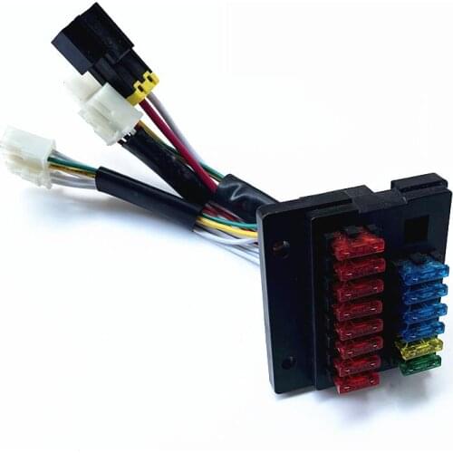 Excavator Fuse box assembly Fuse wire harness fuse wire buddle Excavator Accessories For Daewoo Doosan DH55 60 220 225 300-5-7-9