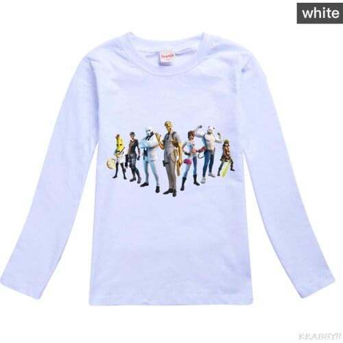 Fortnites New Kids Pullover Baby Boys Girls Cartoon printing Tracksuit Children Clothing Cute Sweatshirts