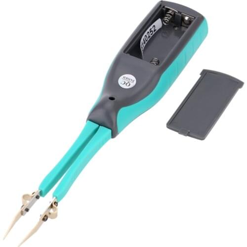 HoldPeak HP-4070C Smart SMD Tester Tweezers ESR Meter Handheld Capacitor Tester Continuity Test Clip with Relative Value