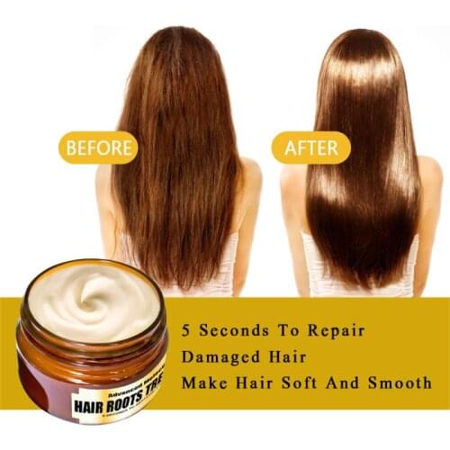 Magical keratin Hair Treatment Hairs Return Bouncy Original Smooth Hair Repair Damaged Shiny Easy To Rinse Healthy Care TSLM1
