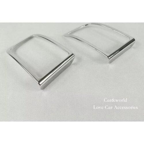 For 2016 2017 Toyota Land Cruiser 200 ABS Chrome Rear Fog Lights Cover Trim Tail Lamp Decoration Car-Styling Car Accessories