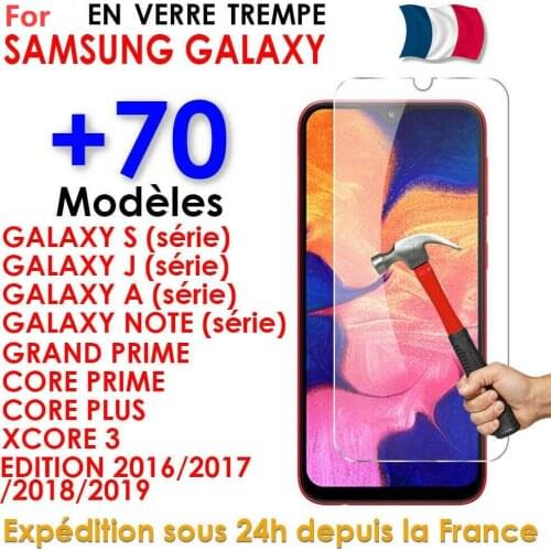 For Samsung S9 / 10 / S8 / A5 / J6 / A10 / a20e / a21s / A41 / A42 / A51 glass protective tempered glass