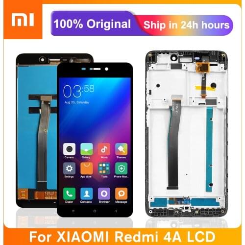 5.0" Screen For Xiaomi Redmi 4A LCD Display Touch Screen Digitizer With Frame Replacement For Redmi 4A Display