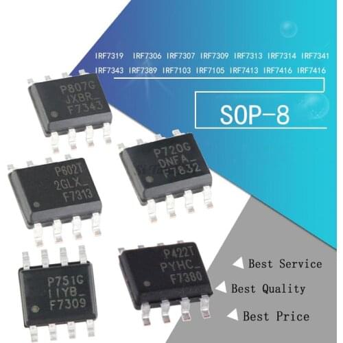 10pcs IRF7343TRPBF SOP8 IRF7343 SOP F7343 SOP-8 new and original