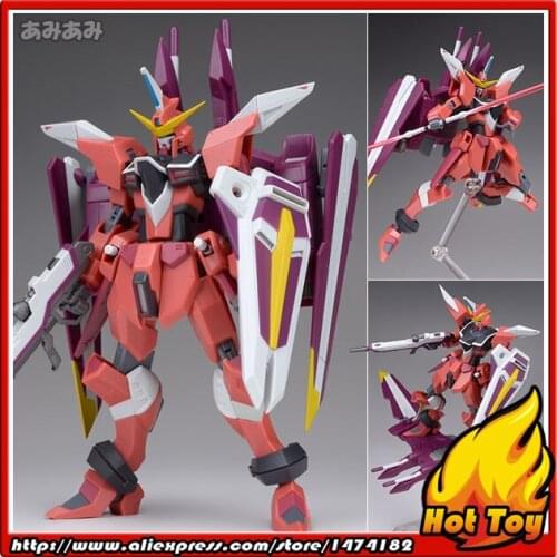 100% Original BANDAI Tamashii Nations Robot Spirits No.185 Action Figure - Justice Gundam from "Mobile Suit Gundam SEED"
