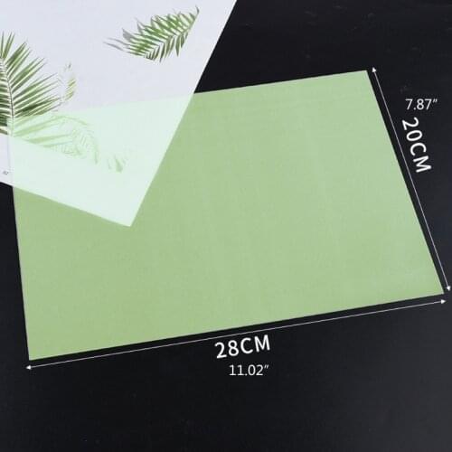 12Pcs Handmade Luminous Blank Heat Shrink Paper Film Sheets Glow in the Dark Shrinks Dinks Art Design Drawing Art Crafts