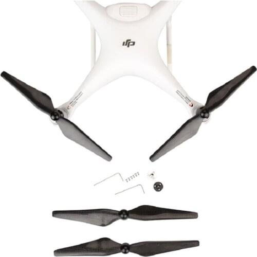 2 Pairs/Set New Full Carbon Fiber 9450S Propeller Self-locking Props for DJI Phantom 4 RC Drone Spare Parts Upgrade Accessories