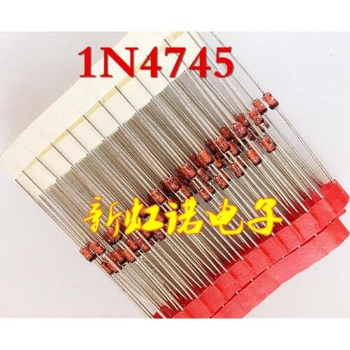 5Pcs/Lot New Original 1W Zener Diode 1n4745 16 V Glass Regulator Tube (10) Integrated circuit Triode In Stock