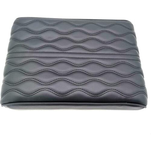 Car Armrest Pad Cover Auto Center Console Box Leather Cushion Mat Trim Universal