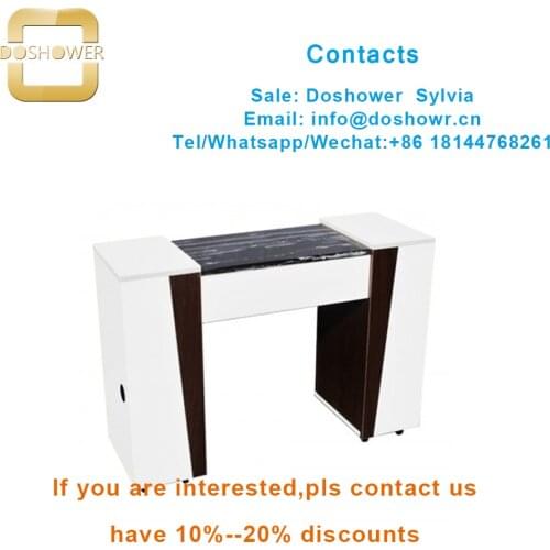 Doshower nail accessories and tools with nail table manicure table modern for triple nail table manicure table with marble
