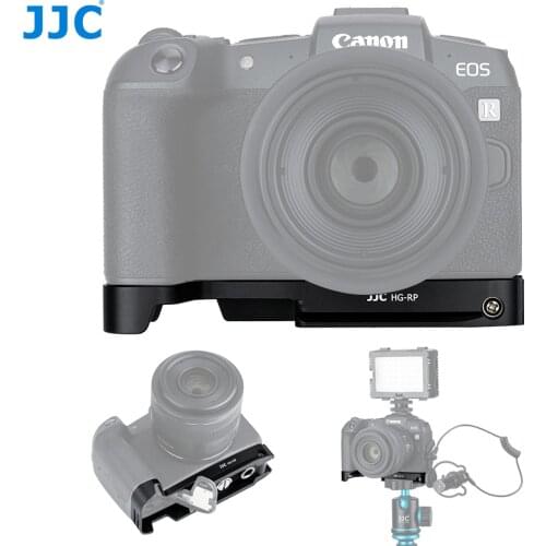 JJC Extension Grip For Canon EOSRP EOS RP Camera Holder Arca Swiss Type Quick Release Plate Anti-Slip Pad Replaces Canon EG-E1