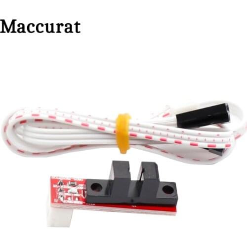 6pcs/lot Optical Endstop Light Control Limit Switch For RAMPS 1.4 Board 3D Printer Parts with 3 Pin Cable Red Part Accessories