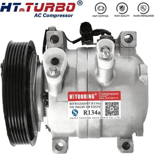 27630-95F0A 27630-95F0B 2763095F0B 27630-95F0C 59510-31700 506021-7071 DKV11C AC Compressor For Nissan Sunny Almera Classic 1.6i