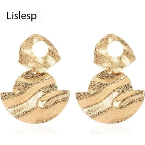 Lislesp Women's Gold Earrings