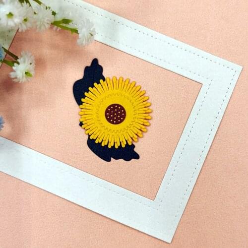 Small Chrysanthemum Metal Cutting Dies For Scrapbooking New Troqueles Stamps And Planner Dies Embossing Folder Cut Stencil