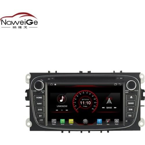 NaweiGe 7Inch Android quad core MTK 9.1 2+16GB Car dvd for FORD MONDEO Autoradio GPS Navigation Car Multimedia players