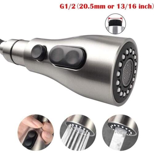 Hot Kitchen Sink Pull Down Faucet Spray Head Nozzle Pull Out Hose Sprayer Replacement Part Faucet Head