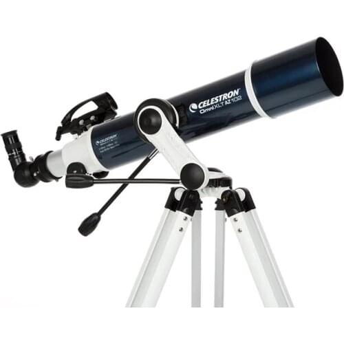 CELESTRON OMNI 102AZ Refractor TELESCOPE XLT Coated Optics StarPointer Pro Red LED Finderscope Spotting Scopes #22150
