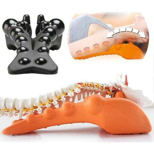 Selfree Correct Cervical Vertebra Lumbar Traction Straight Spine Relax Back Massage Board Brace Stretching Device Health Care