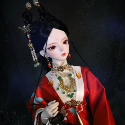 ICY DBS 1/3 BJD Makeup Suit Mechanical Joint Body Including With Makeup And Hair Eyes Clothes 62cm Height Girls SD Toy Gift