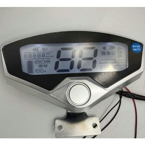 Speedometer lcd display battery indicator instrument for electric scooter bicycle mtb Motorcycle atv Tricycle mobility gauge