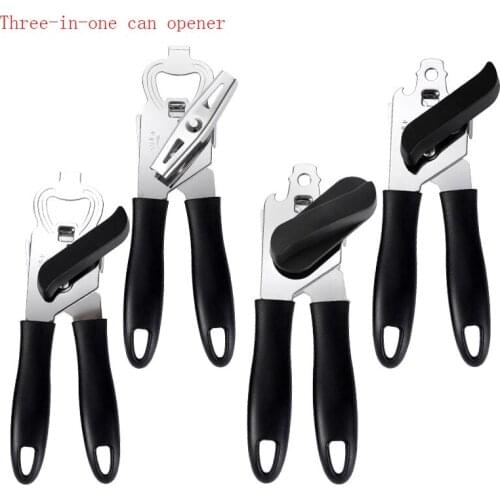 High Quality Stainless Steel Cans Opener Professional Ergonomic Manual Can Opener Side Cut Manual Can Opener